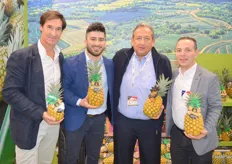 Tropicales del Valle they ready to eat pineapple grower and exporter from Costa Rica had their own stand at Fruit Attraction for the first time. They were kept busy in several meetings Michael Nuno, Jose Carlos Chaves, Alvaro Figueroa and Eric Ramirez.